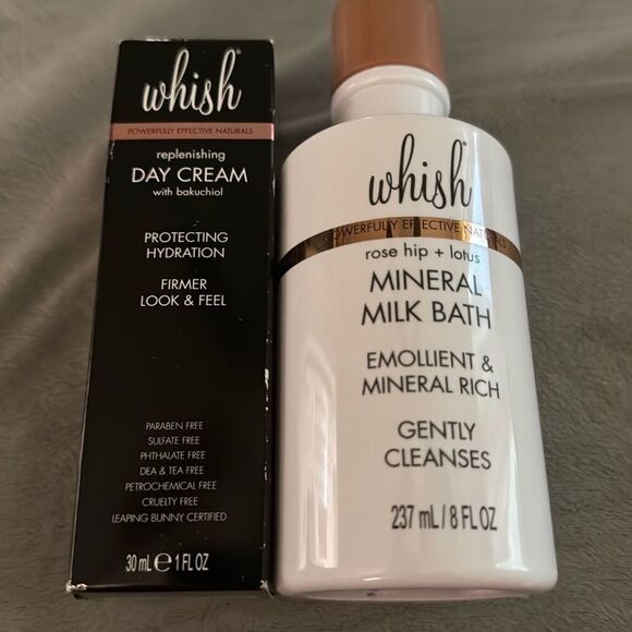 Mineral milk bath and replenishing day cream - Picture 1 of 1